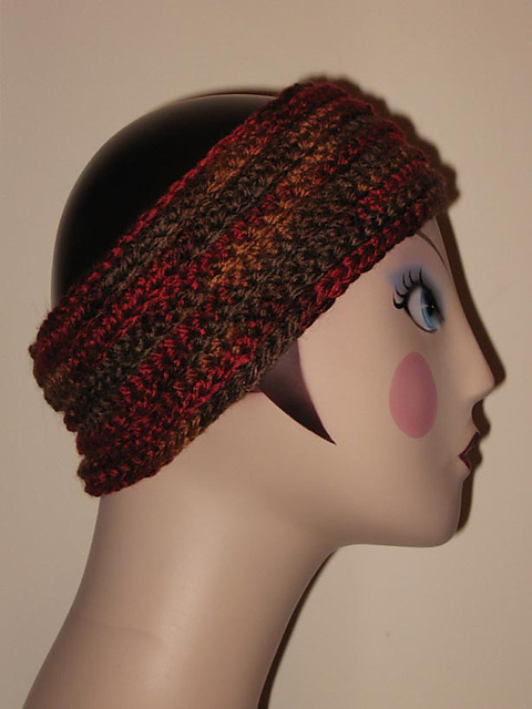 Two Crochet Ear Warmers