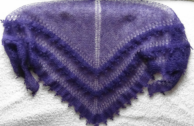 Tiered Jasmine Shawl