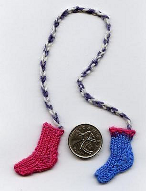 Treasure Forest Sock Bookmark