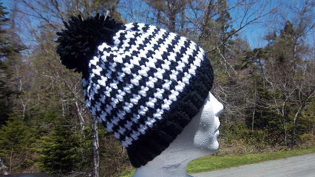 Houndstooth Hat