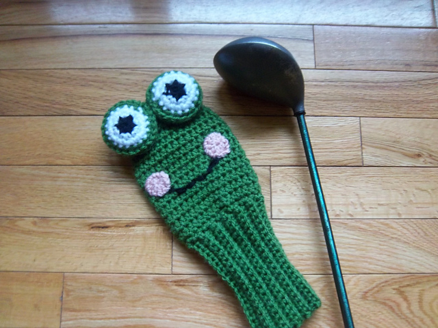 Frog Golf Club Cover