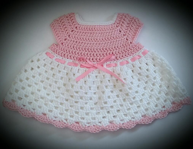 Newborn Baby Sally Dress