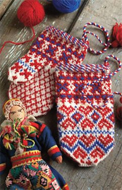 Sámi Children's Mittens
