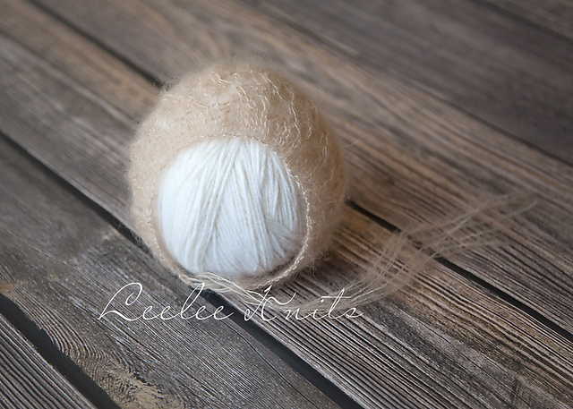 Mohair Newborn Bonnet