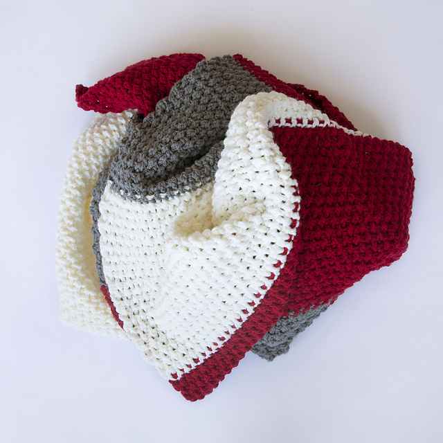 Color Block Throw