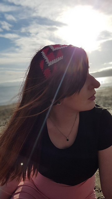 Polynesian Geometric Headband
