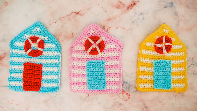 Beach Huts - 3 ways