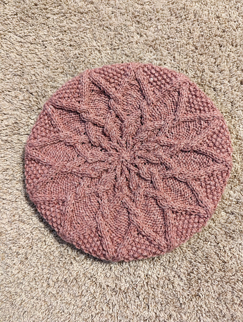 Ruth's Cable Beret