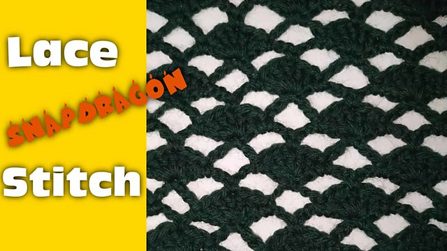 Lace SnapDragon Stitch