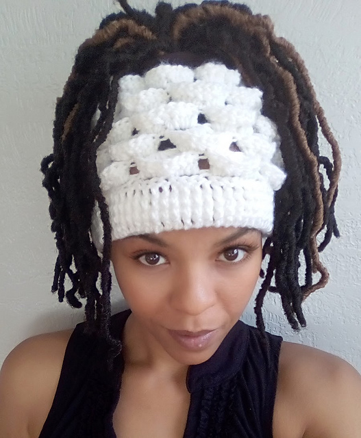 Marshmallow Messy Bun Hat