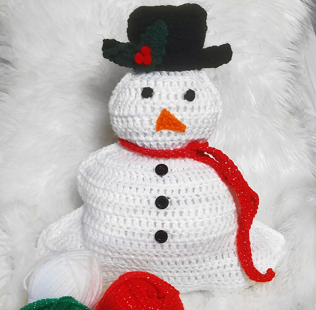 Snowman Pillow
