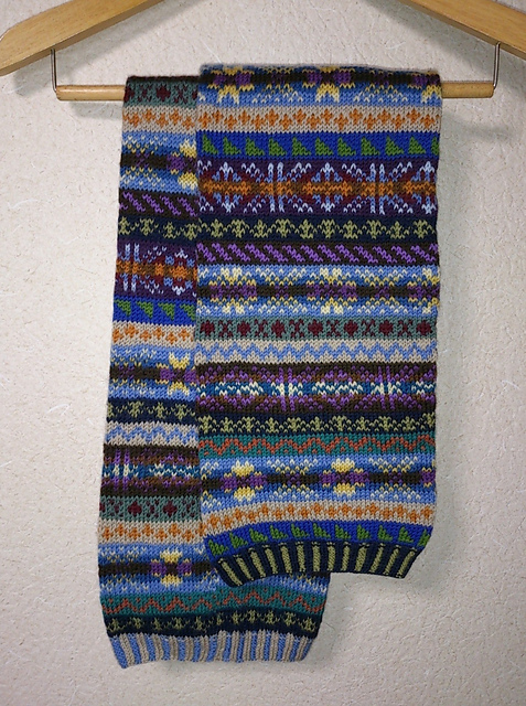 #20 Fair Isle Scarf