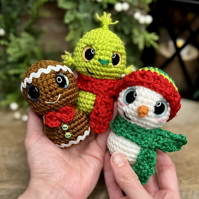 Snowman Gingerbread Grouch Ornament