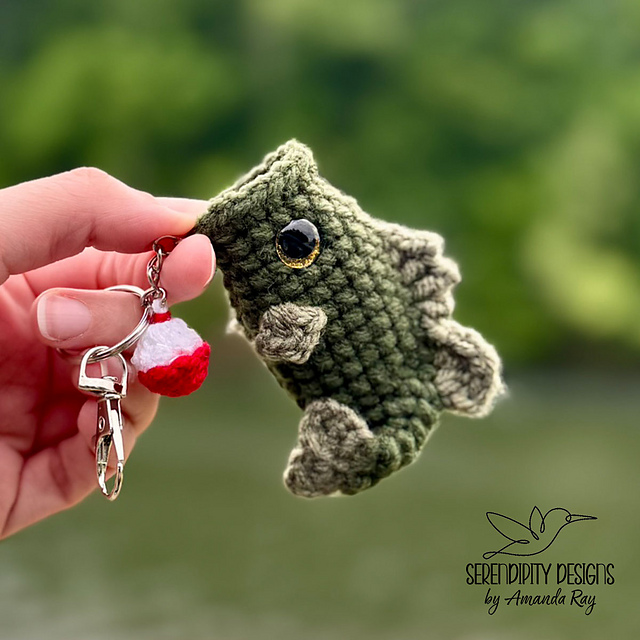 Bode the Bass Keychain