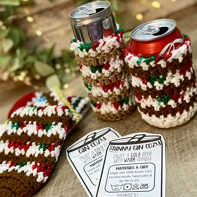 Gingerbread Can Cozy