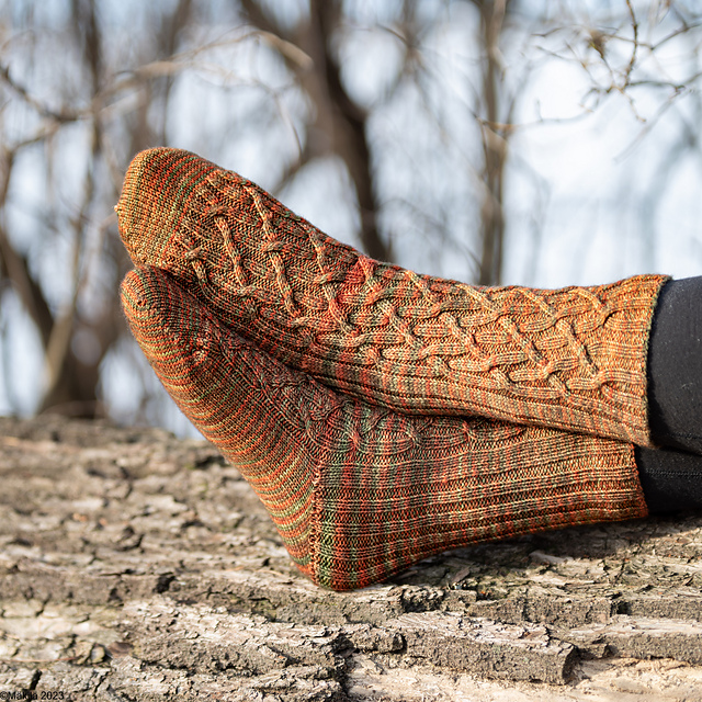 Lazy Ruska Socks