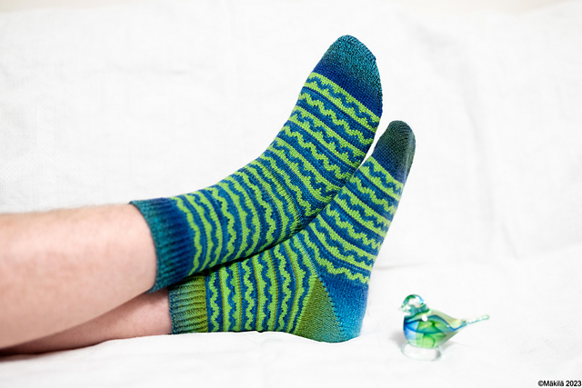 Serpentine Socks