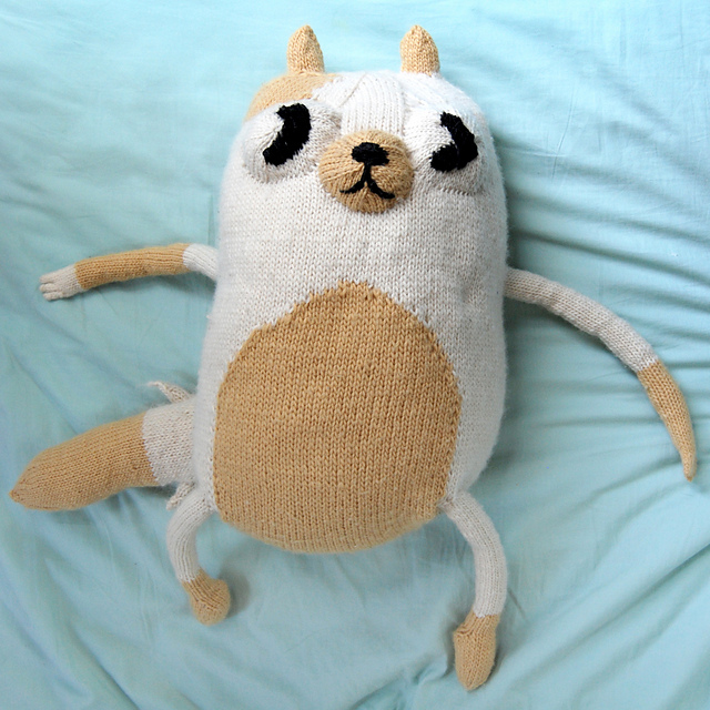 Ravelry: KindredRed's Cake the Cat, from Adventure Time!