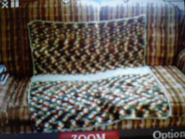 Filet Square Afghan
