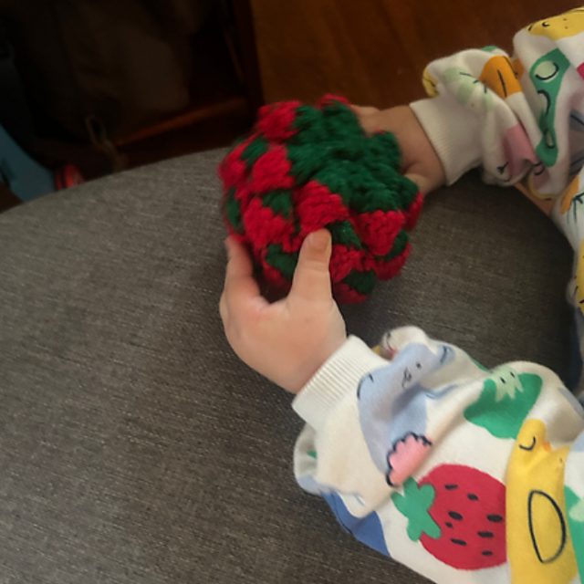 Handful of Strawberries Stress Ball