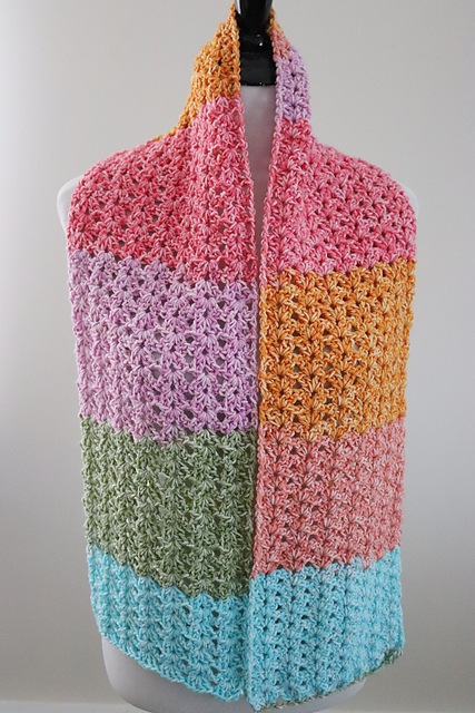 Blossom Stitch Scarf