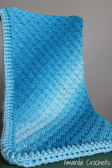 Scuba C2C Baby Blanket