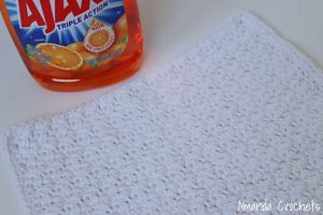 Griddle Stitch Dishcloth