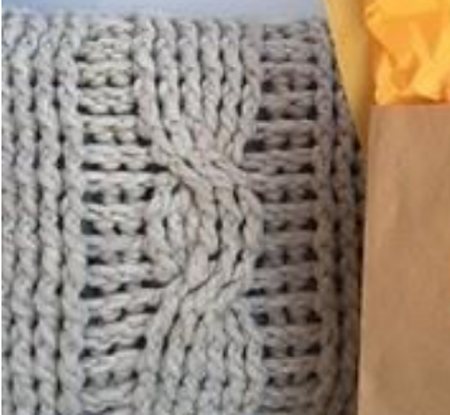 Cable Pillow Cover