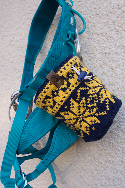 Snowflake Chalk Bag