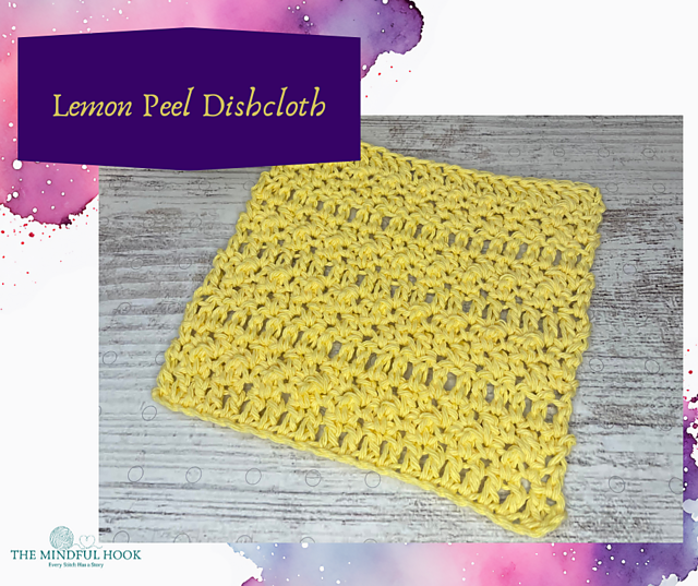 Lemon Peel Dishcloth