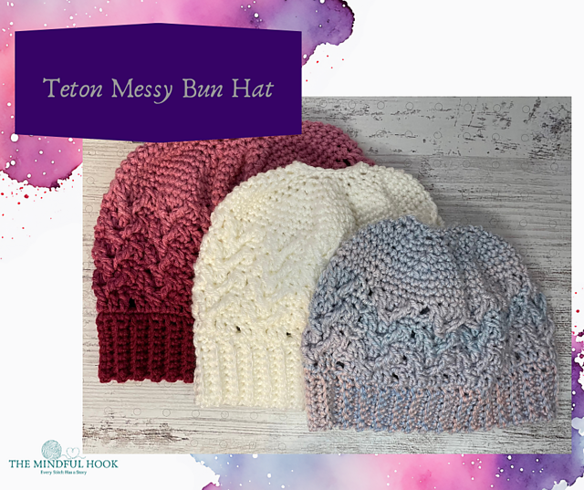 Teton Messy Bun Hat