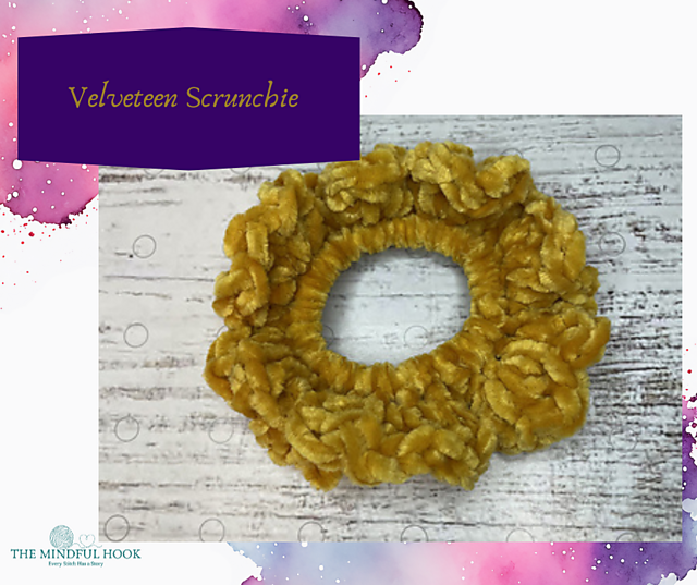 Velveteen Scrunchie