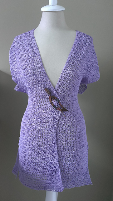 Lilac Tunic Vest