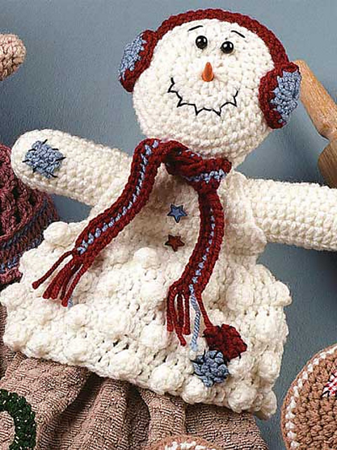 Snowman Towel Topper