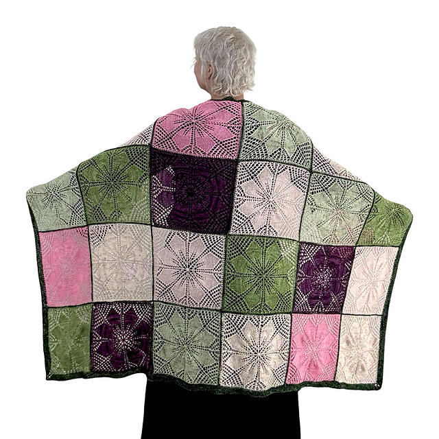 Cosmos Blossom Throw
