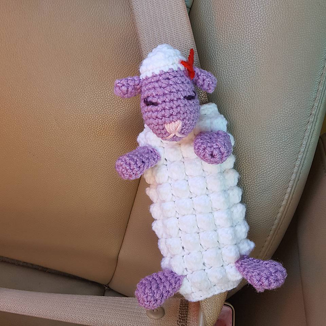 Seatbelt Cover Crochet