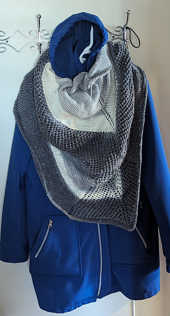 Midnight Breeze Shawl