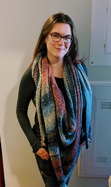 Pi Made Me Shawl