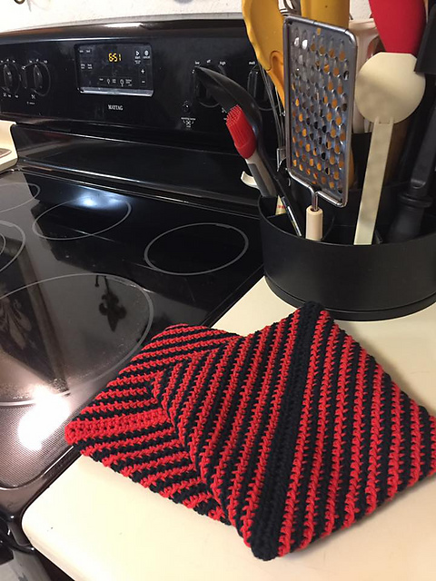 Knit-Hotpad