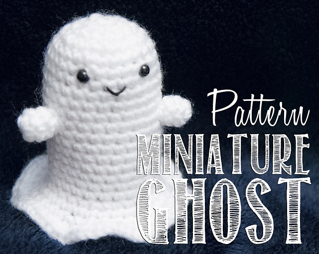 Ravelry: Easy Miniature Ghost One-Hour Amigurumi pattern by Allison ...