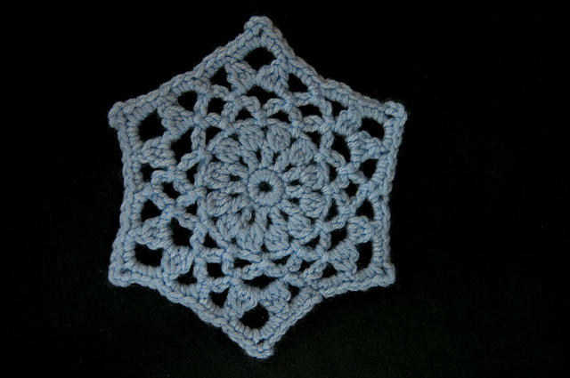 Light Blue Snowflake