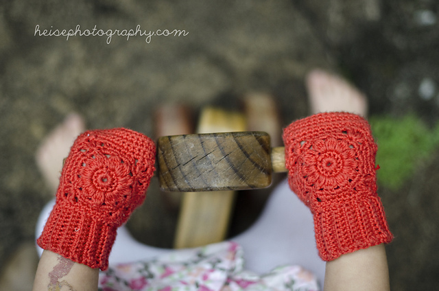 Toddler Fingerless gloves