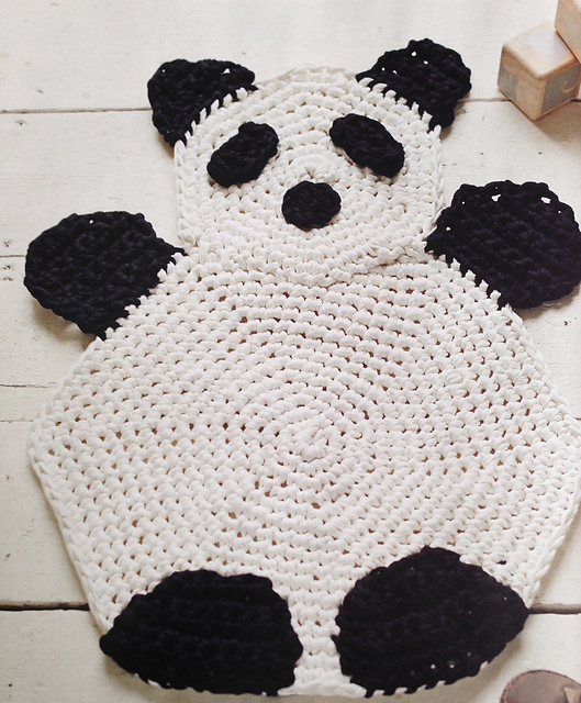 'Pudgy' Panda Rug