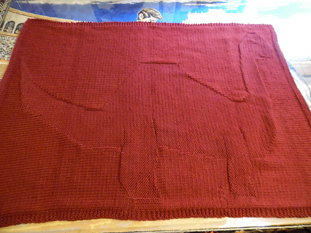 Dinosaur Blanket (Diplodocus)
