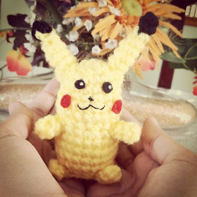 Mini Pikachu Amigurumi