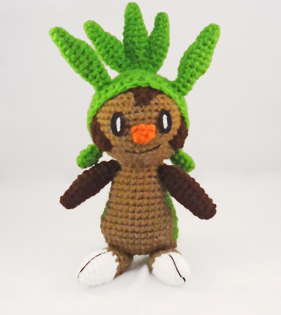 Chespin Inspired Amigurumi (Pokemon)