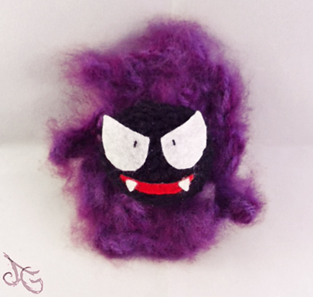 Gastly Inspired Amigurumi