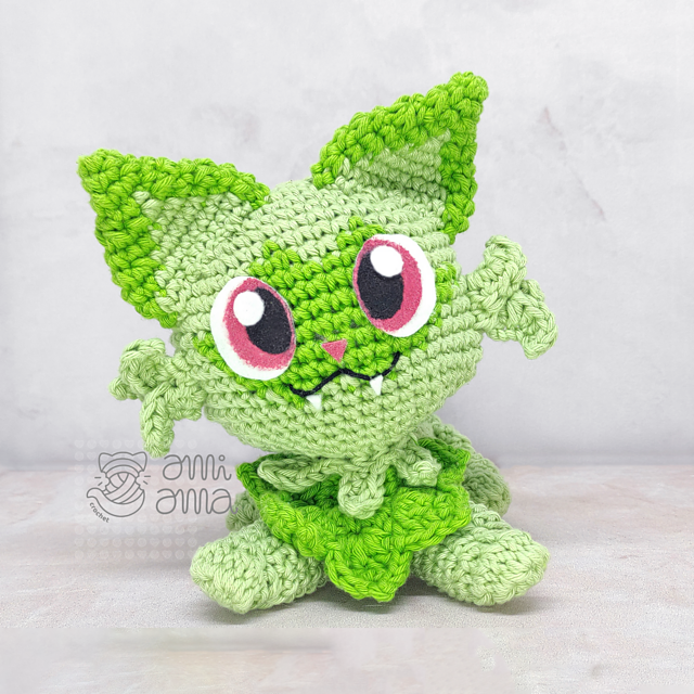 Sprigatito Inspired Amigurumi
