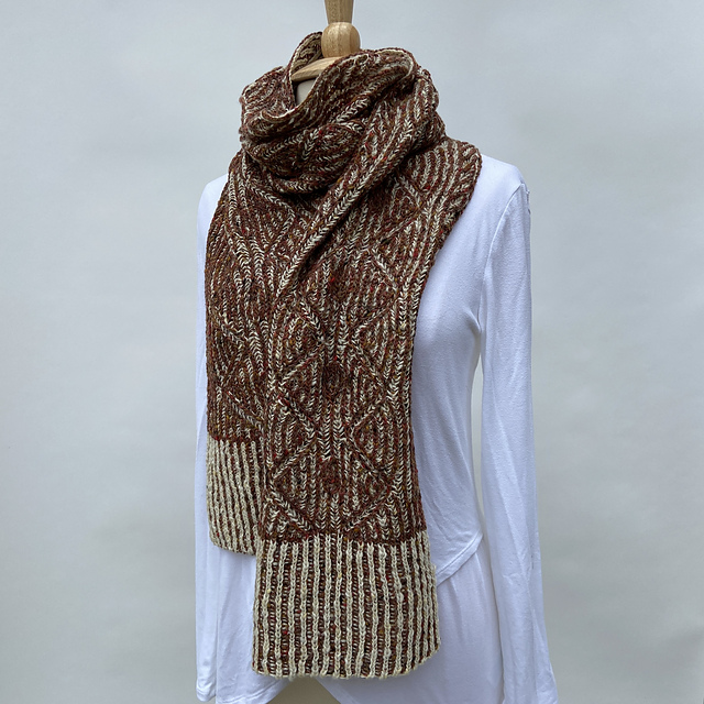 Kerman Brioche Scarf