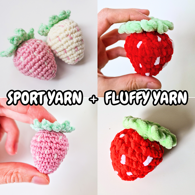 Strawberry amigurumi